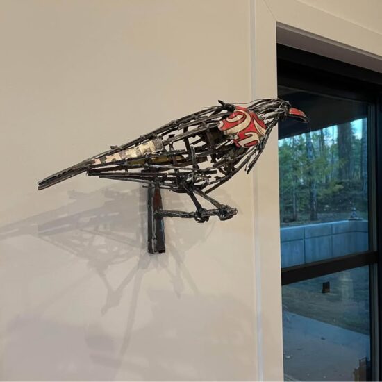 Norman (welded crow)